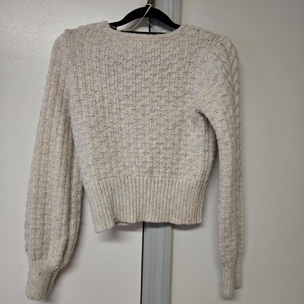 Women's Cropped Sweater - Picture 2 of 4